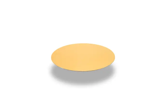 Zlatá lepenková podložka 36 cm