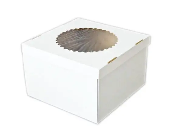 Krabica s okienkom 28x28x18cm - dvojdielna