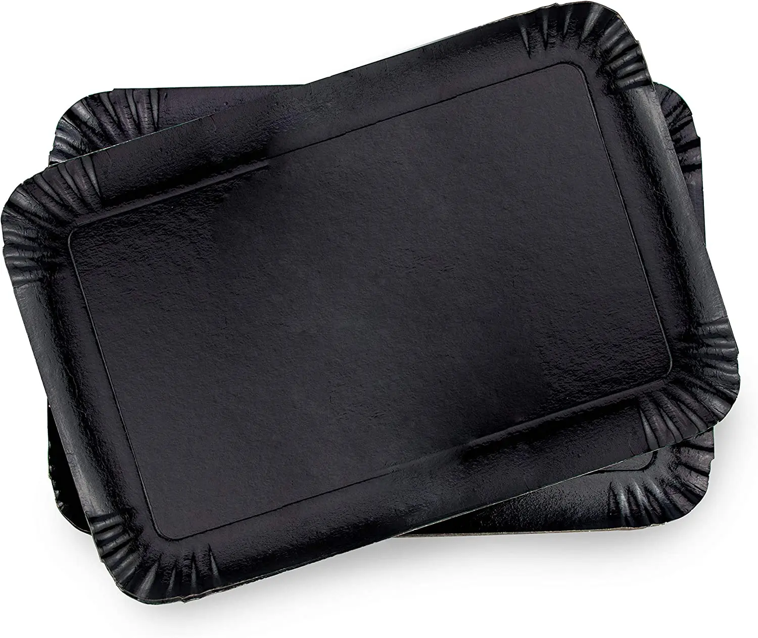 Lepenková tácka 28 x 42 cm - čierna