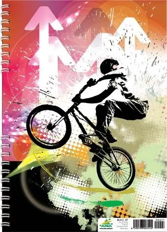 Blok linajkový - A4 č.27