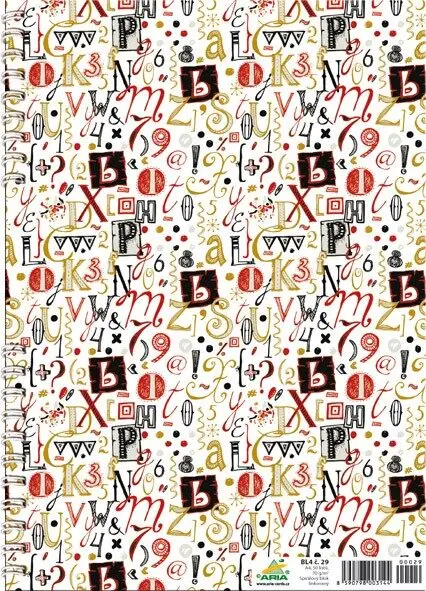 Blok linajkový - A4 č.29