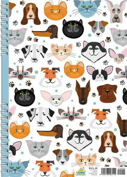 Blok linajkový - A4 č.40