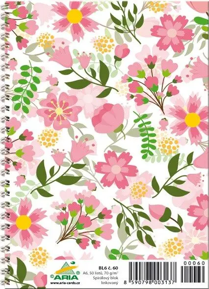 Blok linajkový - A6 č.60