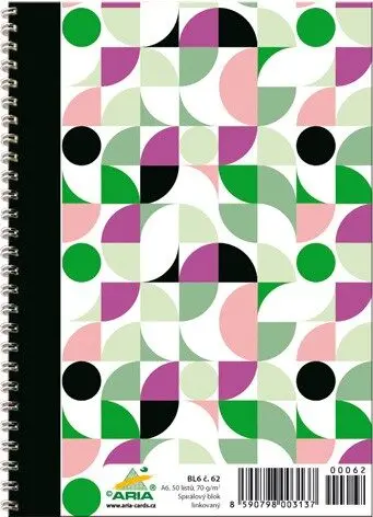 Blok linajkový - A6 č.62