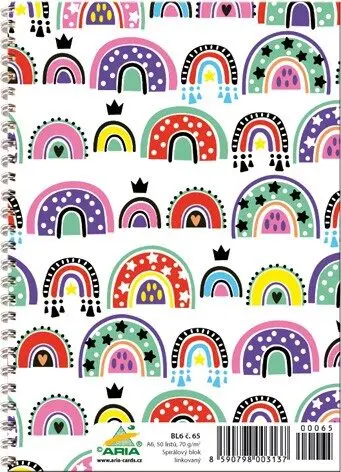 Blok linajkový - A6 č.65