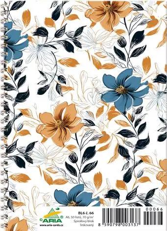 Blok linajkový - A6 č.66