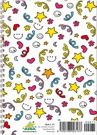 Blok linajkový - A6 č.75