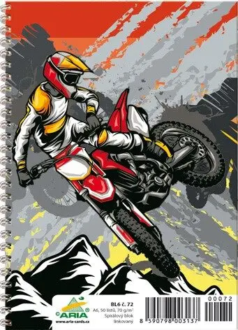 Blok linajkový - A6 č.72