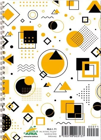 Blok linajkový - A6 č.71