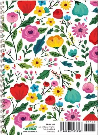 Blok linajkový - A6 č.69