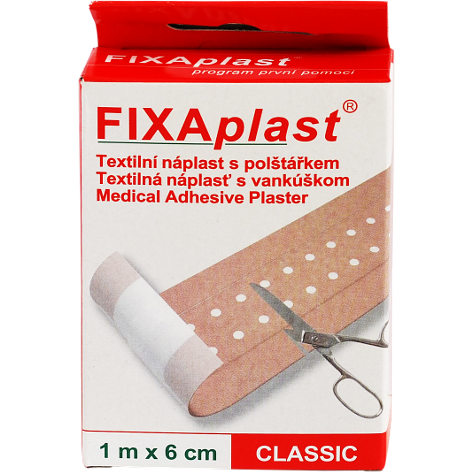 Fixaplast classic náplasť 6cmx1cm