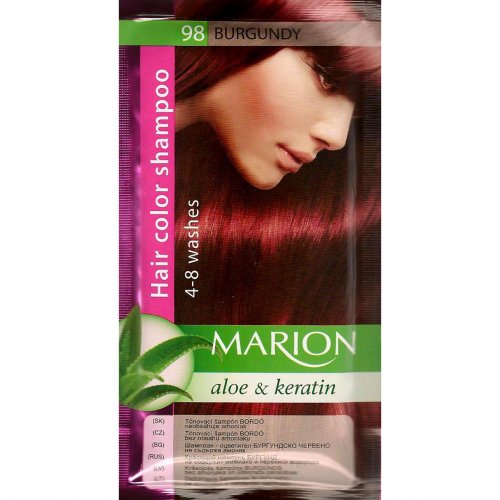 Marion tónovací šampón 40ml BORDO