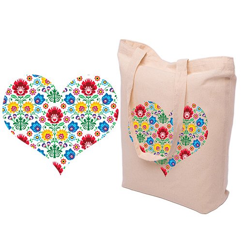 Taška BA potlač 38x42cm krátky uchy