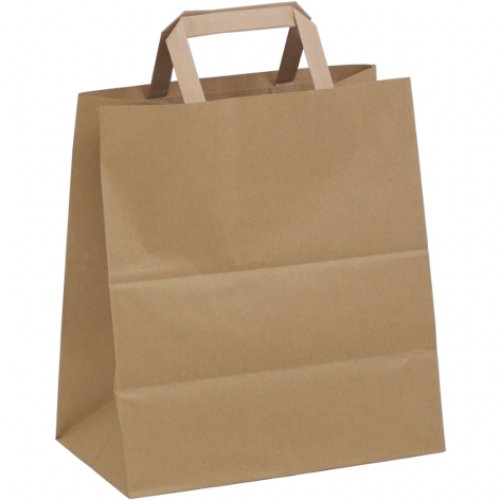 Taška papierová M 26+16x29