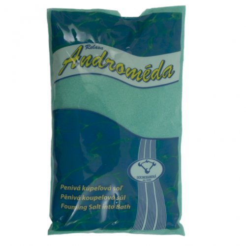 Soľ do kúpeľa Andromeda 1kg aloe
