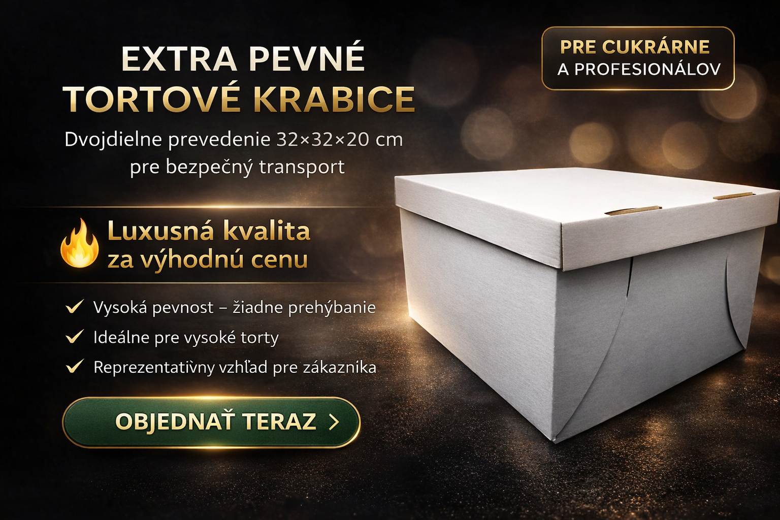 Nové krabice 32x32x20cm