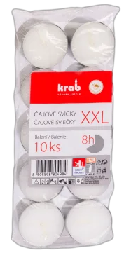 Čajová sviečka XXL 22g v sáčku 8h bal.10ks