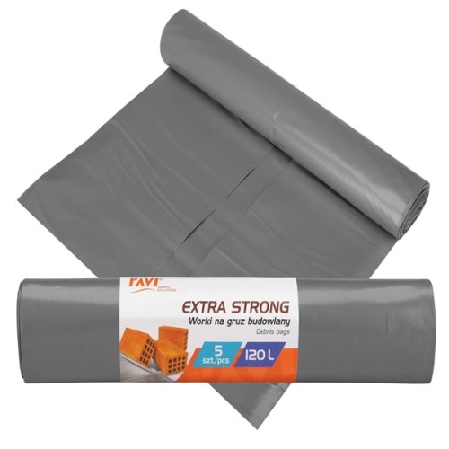 Vrecia na stavebný odpad 120L b.5ks