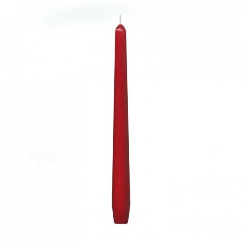 Sviečka kónická červená