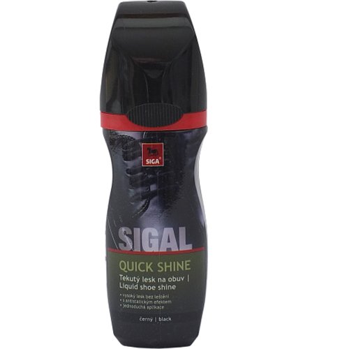 Sigal tekutý lesk 75ml čierny
