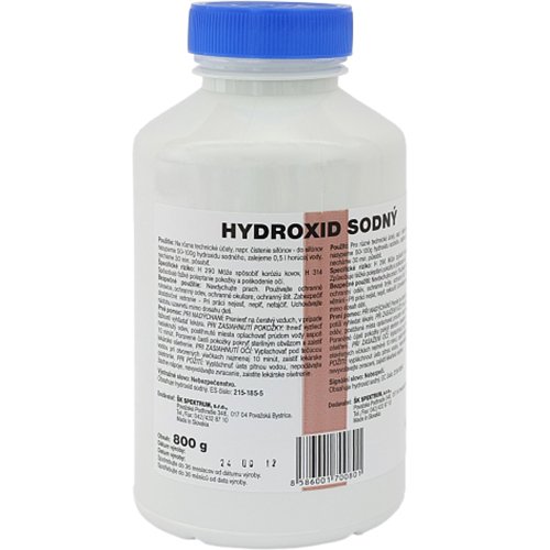 Hydroxid sodný 800g