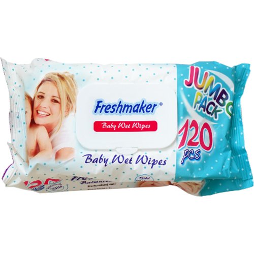 Vlhčené utierky pre deti 120ks