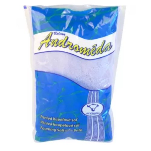 Soľ do kúpeľa Andromeda 1kg levanduľa