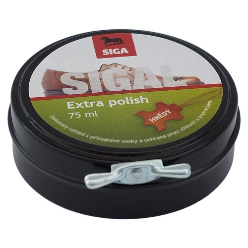 Sigal krém obuv kelímok 75ml hnedý