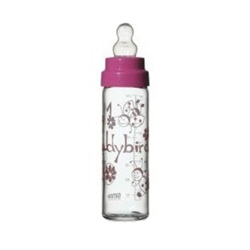 Kojenecká fľaša sklo 250ml + cumeľ