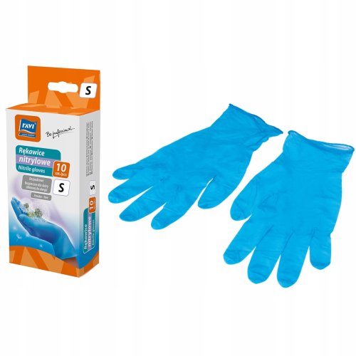 Rukavice nitrilové bal.10ks č.S