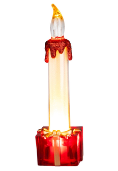 Sviečka LED MagicHome Vianoce červená 8092354