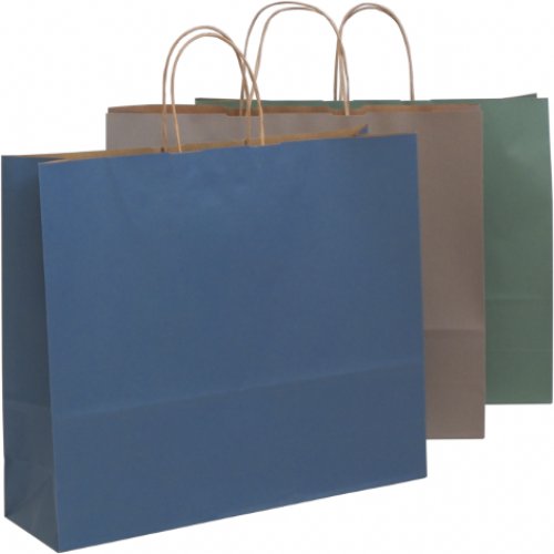 Taška papierová M farebná 41+12x35