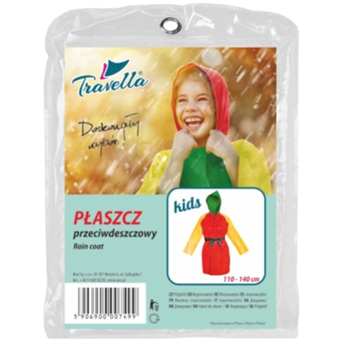 Pršiplášť detský tenký Kids 110-140 cm