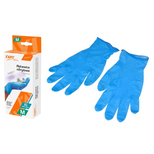 Rukavice nitrilové bal.10ks č.M